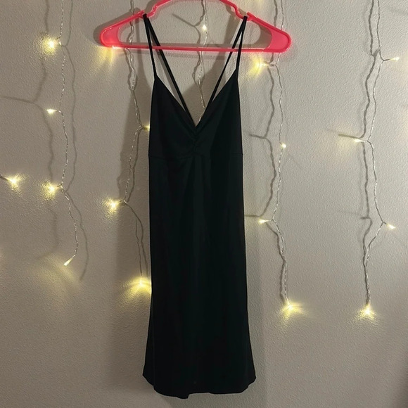 Forever 21 Fit & Flare Backless Tie Lace Up Mini Dress - Picture 3 of 5